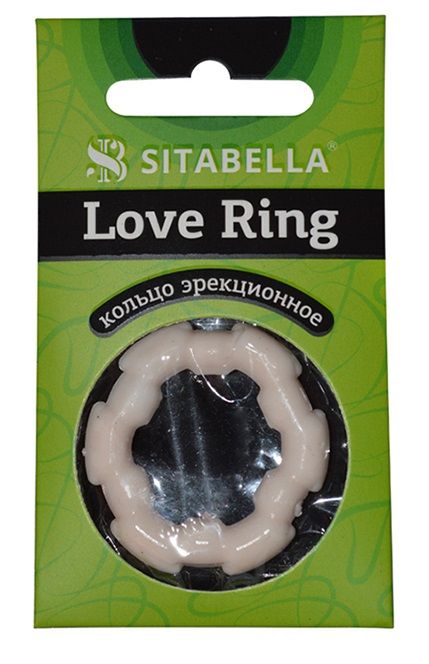 Фигурное эрекционное кольцо из киберкожи - Sitabella - в Саратове купить с доставкой