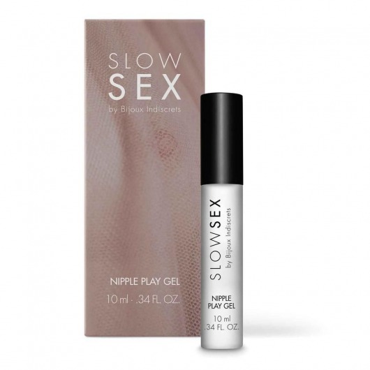 Возбуждающий гель для сосков Slow Sex Nipple Play Gel - 10 мл. - Bijoux Indiscrets - купить с доставкой в Саратове