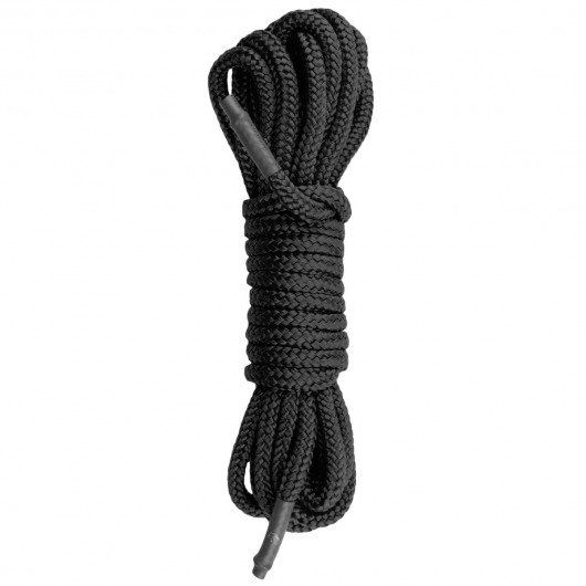 Черная веревка для бондажа Easytoys Bondage Rope - 5 м. - Easy toys - купить с доставкой в Саратове