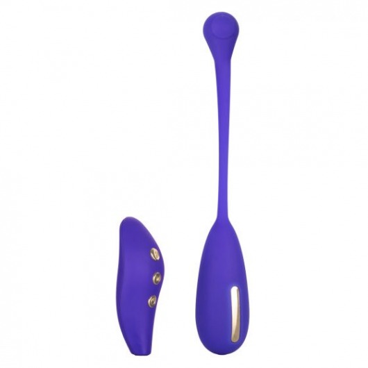 Фиолетовый шарик с электростимуляцией и вибрацией Intimate E-Stimulator Remote Kegel Exerciser - California Exotic Novelties - купить с доставкой в Саратове