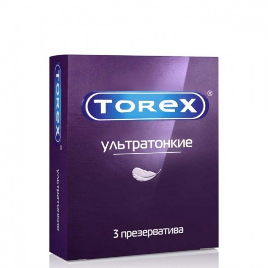 Презервативы Torex  Ультратонкие  - 3 шт. - Torex - купить с доставкой в Саратове