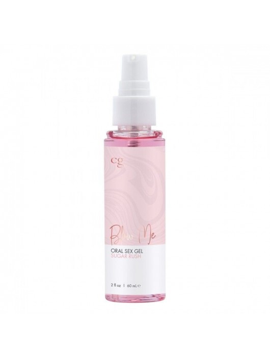 Гель для орального секса Sugar Rush с ароматом сладкой ваты - 60 мл. - CG - купить с доставкой в Саратове