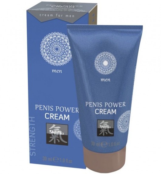 Возбуждающий крем для мужчин Penis Power Cream - 30 мл. - Shiatsu - купить с доставкой в Саратове