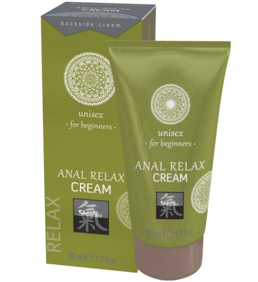 Анальный крем Anal Relax Cream - 50 мл. - Shiatsu - купить с доставкой в Саратове