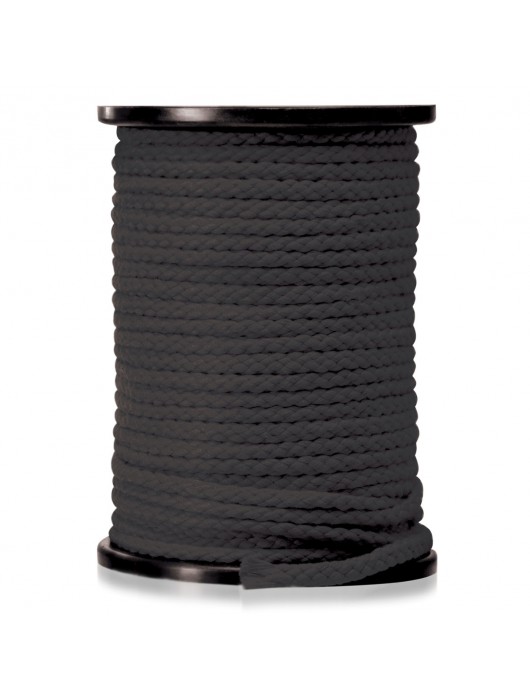 Черная веревка для связывания Bondage Rope - 60,9 м. - Pipedream - купить с доставкой в Саратове