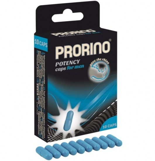 БАД для мужчин ero black line PRORINO Potency Caps for men - 10 капсул - Ero - купить с доставкой в Саратове