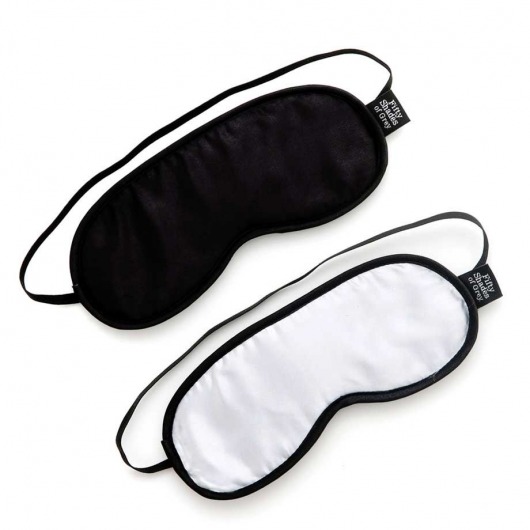 Набор из двух масок на глаза Soft Blindfold Twin Pack - Fifty Shades of Grey - купить с доставкой в Саратове