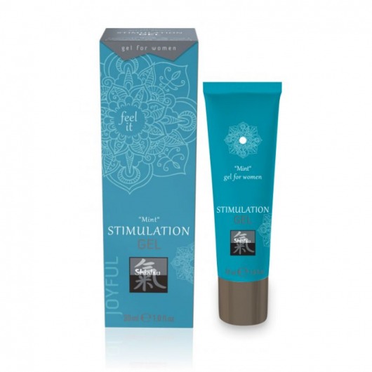 Возбуждающий интимный гель STIMULATION GEL Mint - 30 мл. - Shiatsu - купить с доставкой в Саратове