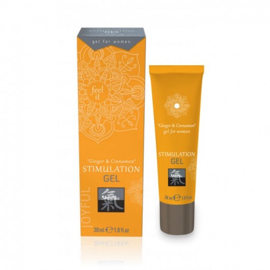 Возбуждающий интимный гель STIMULATION GEL Ginger   Cinnamon - 30 мл. - Shiatsu - купить с доставкой в Саратове