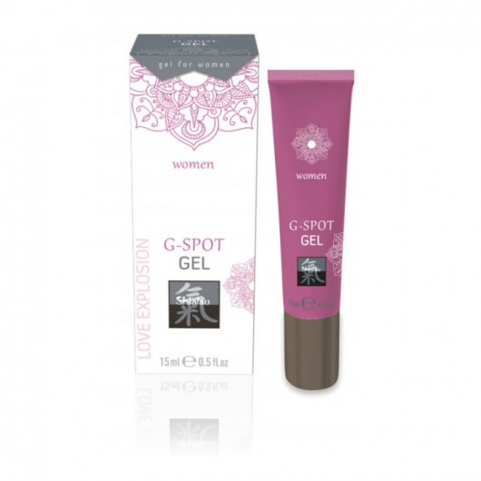 Возбуждающий интимный гель G-SPOT GEL - 15 мл. - Shiatsu - купить с доставкой в Саратове