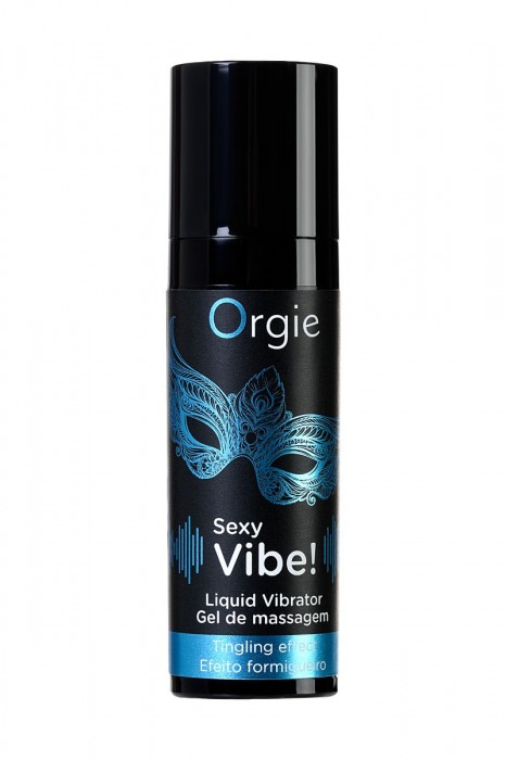 Гель для массажа ORGIE Sexy Vibe Liquid Vibrator с эффектом вибрации - 15 мл. - ORGIE - купить с доставкой в Саратове