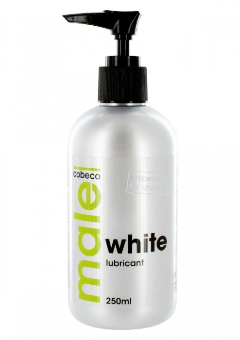 Анальная смазка на водной основе MALE Cobeco White Lubricant - 250 мл. - Cobeco - купить с доставкой в Саратове