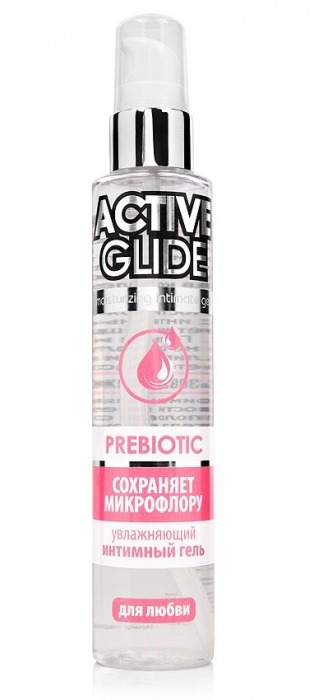 Увлажняющий интимный гель Active Glide Prebiotic - 100 гр. - Биоритм - купить с доставкой в Саратове