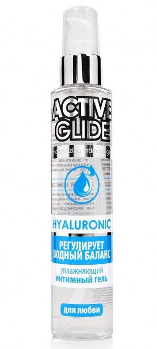 Увлажняющий интимный гель Active Glide Hyaluronic - 100 гр. - Биоритм - купить с доставкой в Саратове