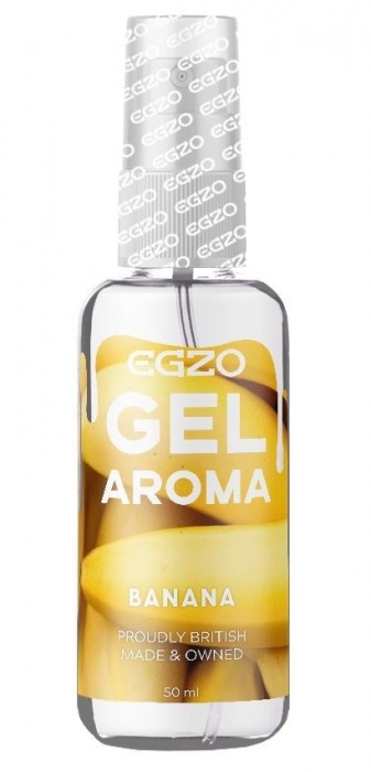 Интимный лубрикант EGZO AROMA с ароматом банана - 50 мл. - EGZO - купить с доставкой в Саратове