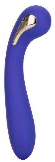 Фиолетовый вибромассажер с электростимуляцией Intimate Estim Petite G Wand - 19 см. - California Exotic Novelties - купить с доставкой в Саратове