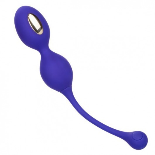 Фиолетовые виброшарики с электростимуляцией Impulse Intimate E-Stimulator Dual Kegel - California Exotic Novelties - купить с доставкой в Саратове