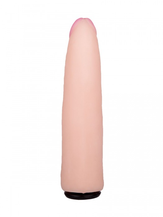 Пояс-трусики с насадкой Glamour - 17 см. - LOVETOY (А-Полимер) - купить с доставкой в Саратове