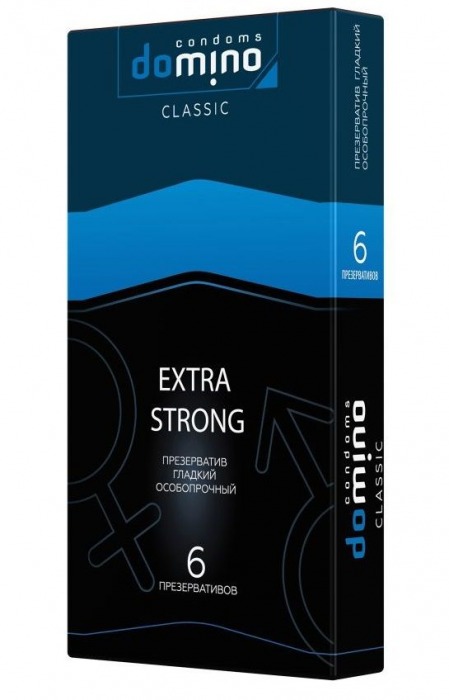 Суперпрочные презервативы DOMINO Extra Strong - 6 шт. - Domino - купить с доставкой в Саратове