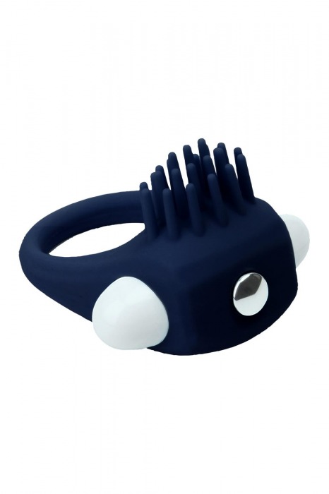 Синее эрекционное виброкольцо STIMU RING - Dream Toys - в Саратове купить с доставкой