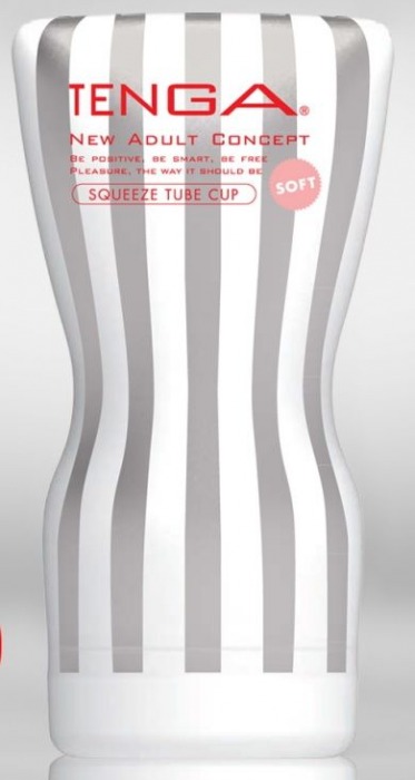 Мастурбатор TENGA Squeeze Tube Cup Soft - Tenga - в Саратове купить с доставкой