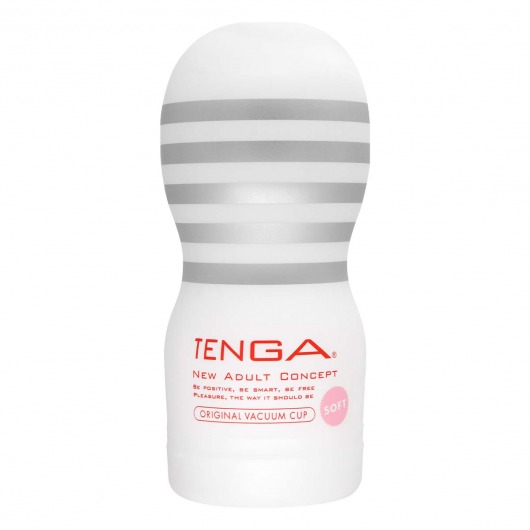 Мастурбатор TENGA Original Vacuum Cup Soft - Tenga - в Саратове купить с доставкой