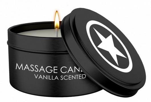 Массажная свеча с ароматом ванили Massage Candle - Shots Media BV - купить с доставкой в Саратове