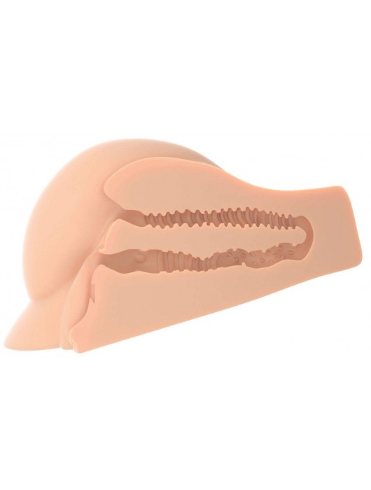 Телесный мастурбатор-полуторс Perfect Ass Masturbator - Pipedream - в Саратове купить с доставкой