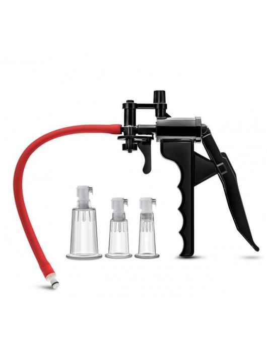 Набор помп для клитора и сосков Clitoris Pleasure and Enhancement System - Blush Novelties