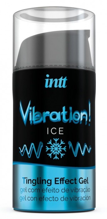 Жидкий интимный гель с эффектом вибрации Vibration! Ice - 15 мл. - INTT - купить с доставкой в Саратове