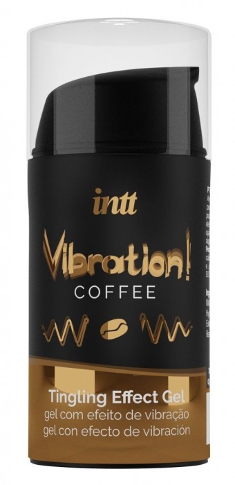 Жидкий интимный гель с эффектом вибрации Vibration! Coffee - 15 мл. - INTT - купить с доставкой в Саратове