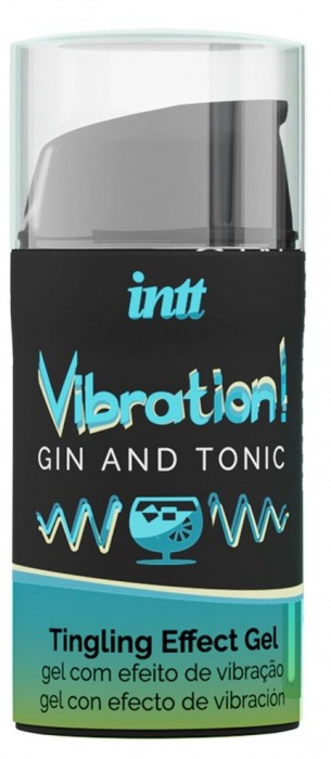 Жидкий интимный гель с эффектом вибрации Vibration! Gin   Tonic - 15 мл. - INTT - купить с доставкой в Саратове