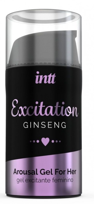 Женский возбуждающий интимный гель Excitation Ginseng - 15 мл. - INTT - купить с доставкой в Саратове