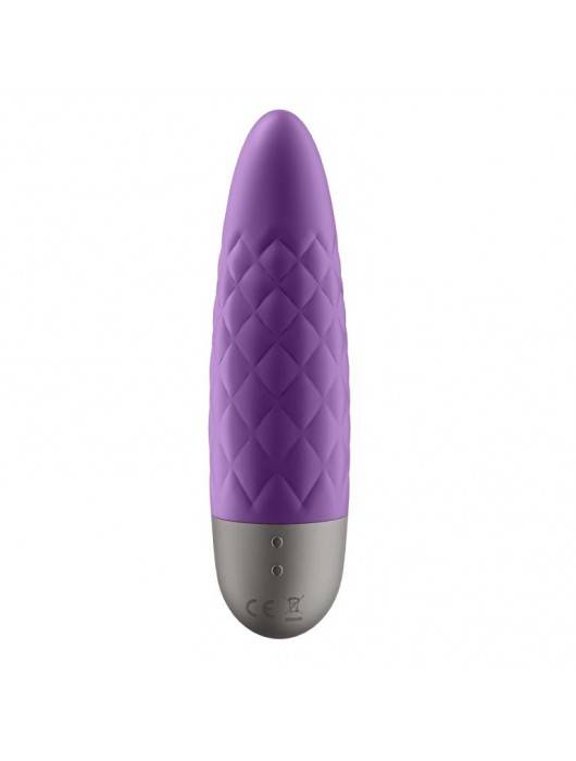 Фиолетовый мини-вибратор Ultra Power Bullet 5 - Satisfyer