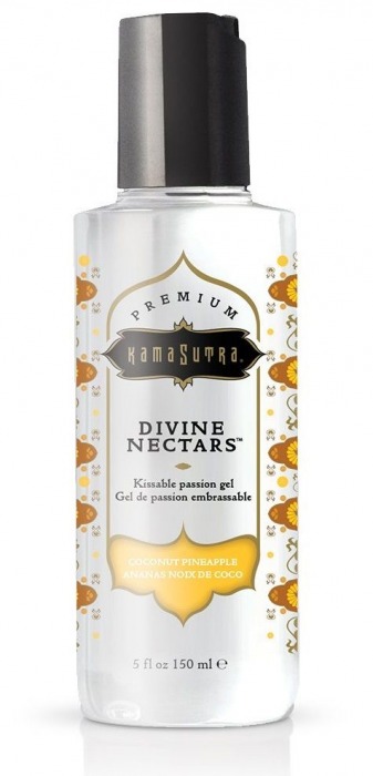 Гель-лубрикант на водной основе Divine Nectars Vanilla с ароматом ванили - 150 мл. - Kama Sutra - купить с доставкой в Саратове