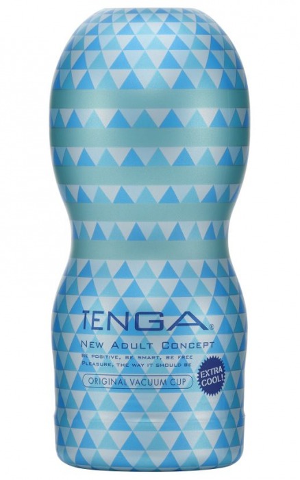 Мастурбатор с охлаждающей смазкой TENGA Original Vacuum Cup Extra Cool - Tenga - в Саратове купить с доставкой