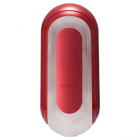 Красный мастурбатор Flip Zero Red   Warmer с подогревом - Tenga - в Саратове купить с доставкой