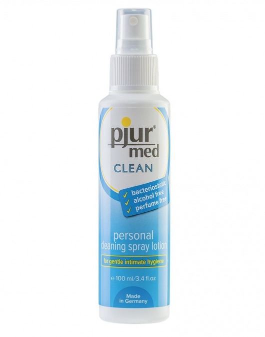 Гигиенический спрей pjur MED Clean Spray - 100 мл. - Pjur - купить с доставкой в Саратове