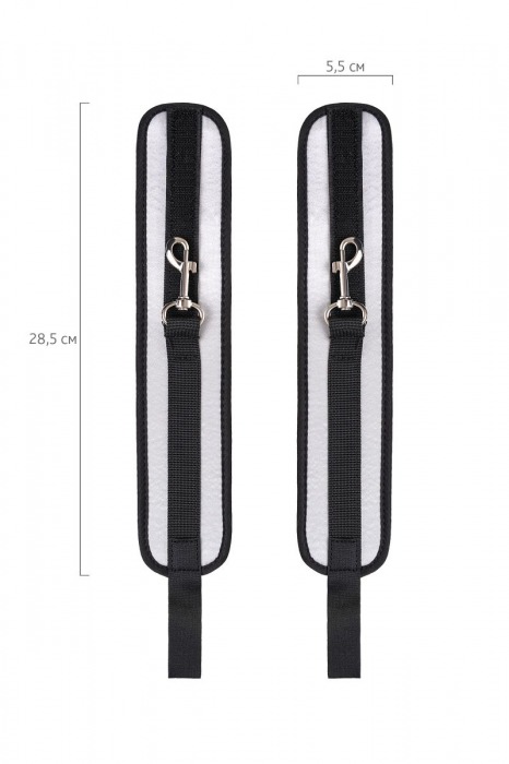 Серебристо-черные оковы Anonymo - ToyFa - купить с доставкой в Саратове