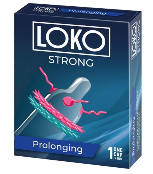 Стимулирующая насадка на пенис LOKO STRONG с продлевающим эффектом - Sitabella - в Саратове купить с доставкой