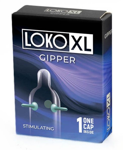 Стимулирующая насадка на пенис LOKO XL GIPPER - Sitabella - в Саратове купить с доставкой