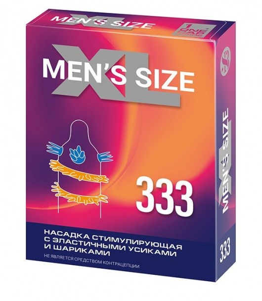 Стимулирующая насадка на пенис MEN SIZE 333 - Sitabella - в Саратове купить с доставкой