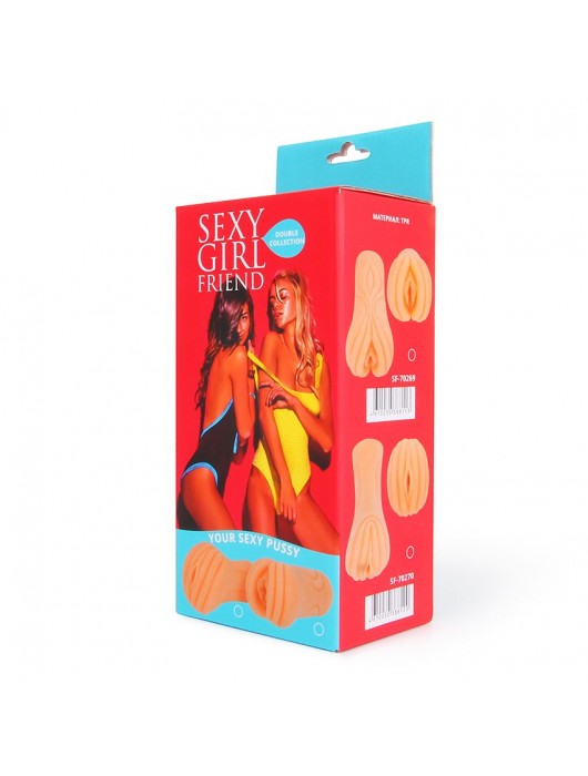 Телесный мастурбатор-вагина со складками на входе - Bior toys - в Саратове купить с доставкой