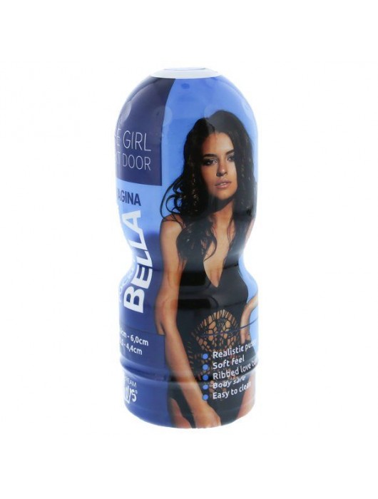 Телесный мастурбатор-вагина в тубе Bella - Dream Toys - в Саратове купить с доставкой