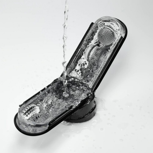 Черный мастурбатор Flip Zero Gravity - Tenga - в Саратове купить с доставкой