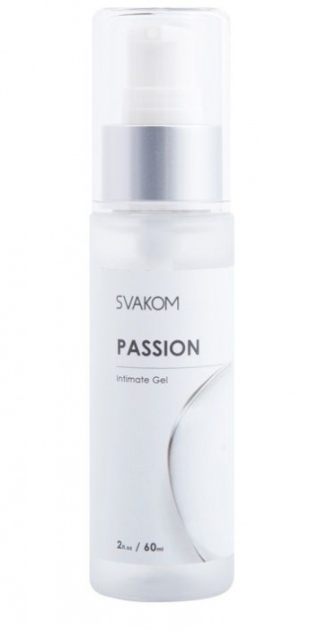 Смазка на водной основе Passion Intimate Gel - 60 мл. - Svakom - купить с доставкой в Саратове