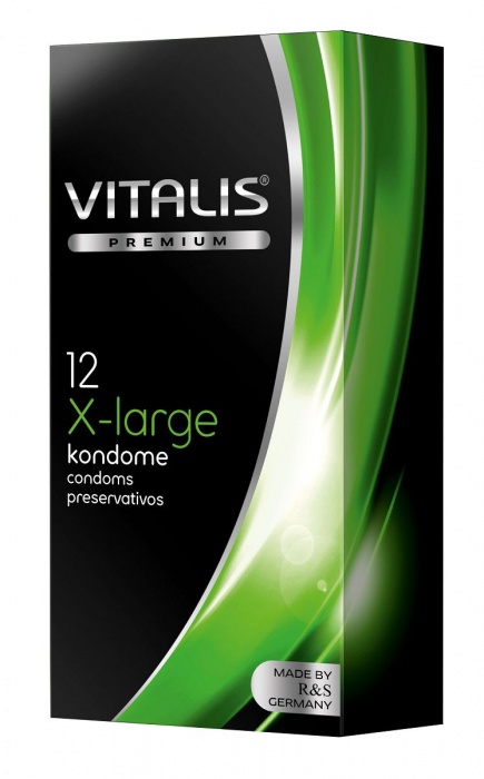 Презервативы увеличенного размера VITALIS PREMIUM x-large - 12 шт. - Vitalis - купить с доставкой в Саратове