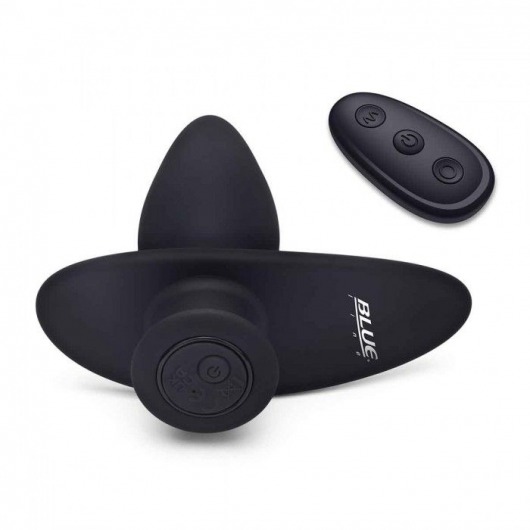 Черный анальный виброплаг для простаты Impaler - 14 см. - BlueLine - в Саратове купить с доставкой