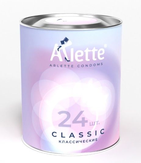 Классические презервативы Arlette Classic - 24 шт. - Arlette - купить с доставкой в Саратове