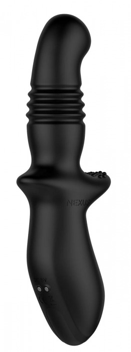 Черный вибромассажер простаты Nexus Thrust с возвратно-поступательными движениями - Nexus Range - в Саратове купить с доставкой